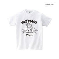【SALE】トイ・ストーリー(SHOW TIME)／阪神タイガース Tシャツ（ホワイト）