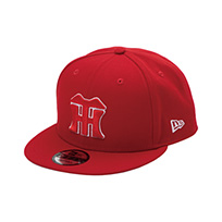 【9FIFTY(TM)キャップ】OUTLINE SCARLET＜NEW ERA＞