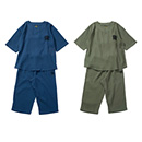 【SALE】ワッフル織ルームウエア上下セット