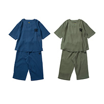 【SALE】ワッフル織ルームウエア上下セット