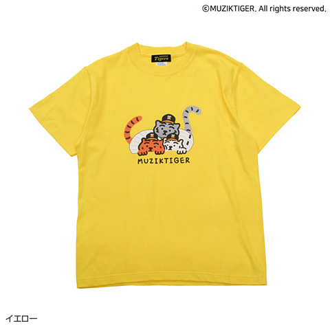 Tigers＆MUZIK TIGER コラボTシャツ three Tigers - 阪神タイガース