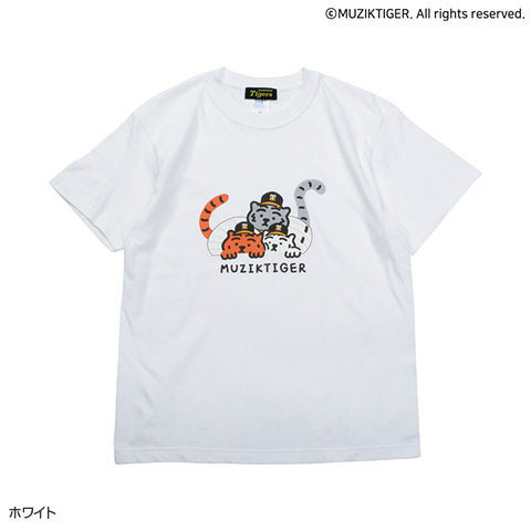 Tigers＆MUZIK TIGER コラボTシャツ three Tigers - 阪神タイガース