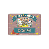 TODAY'S HERO　長方形缶バッジ（0528・ノイジー選手・才木選手・湯浅選手）★受注生産品★