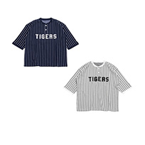 Tigers ストライプ7分丈Tシャツ