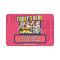 TODAY'S HERO　長方形缶バッジ（0926・大山選手・岩崎選手・西（勇輝）選手）★受注生産品★
