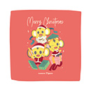 クリスマス ハンドタオル（マスコット）