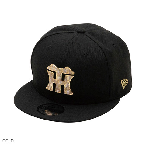 9FIFTY(TM)キャップ】TIGRES RHINESTONE BLACK＜NEW ERA＞ - 阪神 