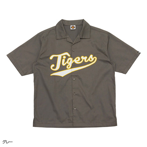 Tigersロゴアップリケ開襟シャツ - 阪神タイガース公式オンライン