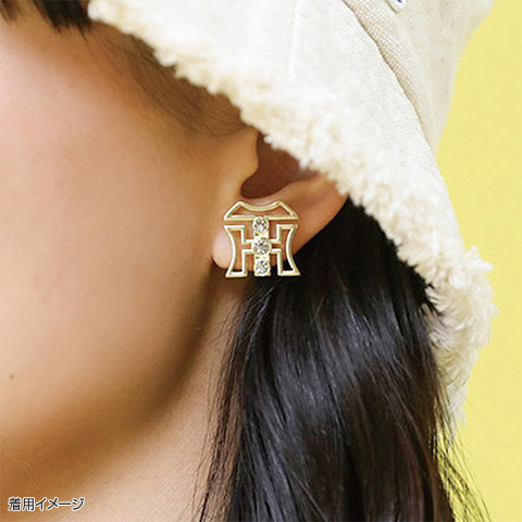 ラインストーンTHロゴピアス - 阪神タイガース公式オンラインショップ