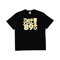 【SALE】箔プリント 89周年デザイン Tシャツ