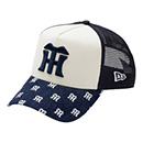 【9FORTY(TM)AFTRメッシュキャップ】940AFTR TIGERS 24 ALLOVER 2TONE NAVY＜NEW ERA＞