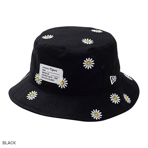 Bucket-01 TIGERS 24 FLOWER EMB＜NEW ERA＞ - 阪神タイガース公式オンラインショップ T-SHOP