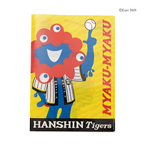 阪神タイガース ミャクミャクコラボレーション ダブルポケット付き クリアファイル