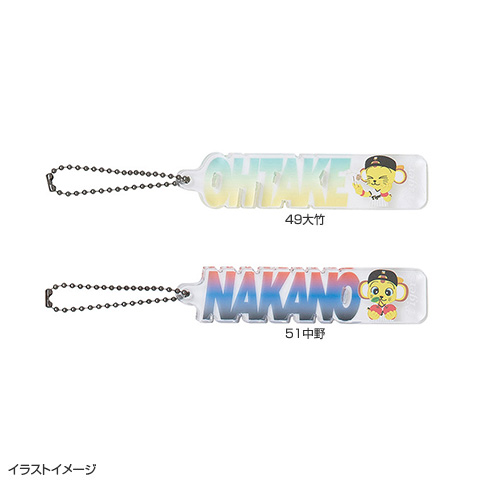 SALE】選手別ネームブロックキーホルダー - 阪神タイガース公式