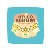 2024 HELLO Summer ハンドタオル（マスコット）