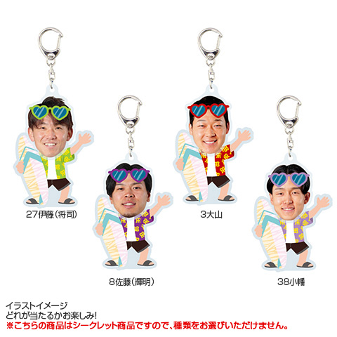 阪神タイガース シークレット 程よかっ アクリル キーホルダー