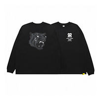 “Black Tiger”L/S T-shirt black