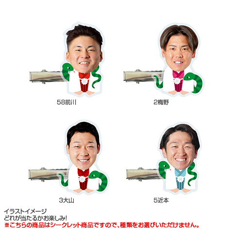 全13種）お正月 シークレット前髪クリップ 2025 - 阪神タイガース公式