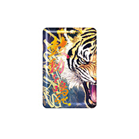 【T-SHOP限定】繋がるデザイン(鼓動) 長方形缶バッジ★受注生産品★