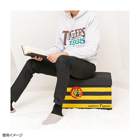 ラッキー7メロディ音声機能座れる収納ケース - 阪神タイガース