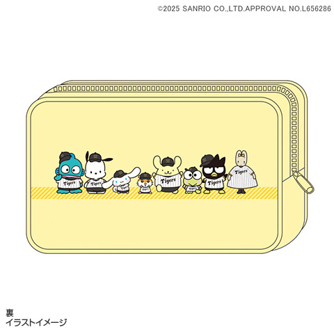 サンリオ ハローキティ 阪神タイガース 根付け ストラップ