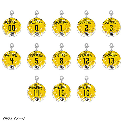 阪神タイガース ウル虎2025ver. 缶バッジ＆キーホルダーまとめ売り T-SHOP限定】ウル虎の夏2025 連結可能缶バッジ☆受注生産品