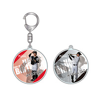 タイガース バースデーアクリルキーホルダー 丸型（10月）★受注生産品★