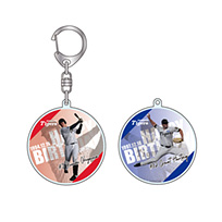 タイガース バースデーアクリルキーホルダー 丸型（12月）★受注生産品★