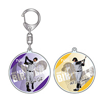タイガース バースデーアクリルキーホルダー 丸型（3月）★受注生産品★