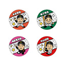（全12種）シークレットレトロ似顔絵缶バッジ
