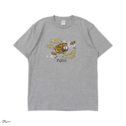 和柄モチーフスーパー立体プリントTシャツ - 阪神タイガース公式