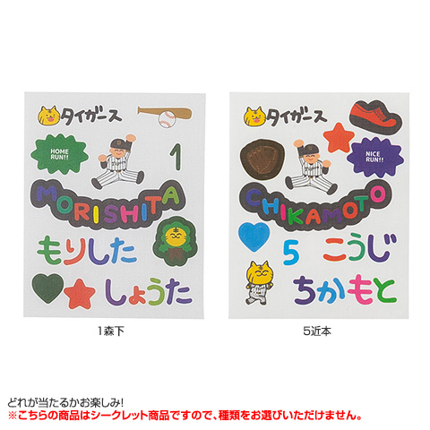 全12種）シークレットワッペンワークセット - 阪神タイガース
