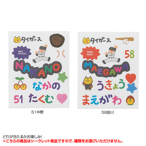 全12種）シークレットワッペンワークセット - 阪神タイガース