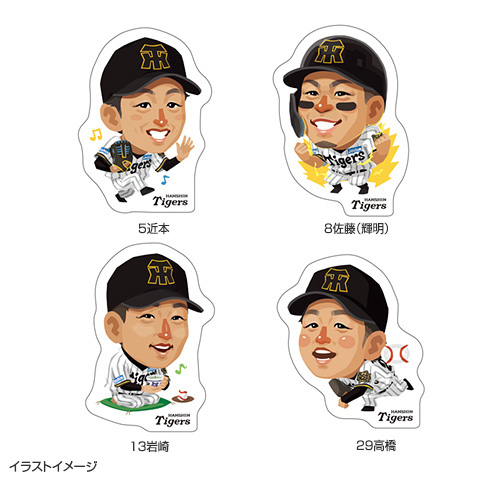マッカノーズ ダイカットステッカー - 阪神タイガース公式