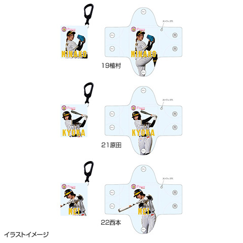 T-SHOP限定】2025 阪神タイガース Women カラビナ付きクリア T-SHOP限定】2025 阪神タイガース Women カラビナ付きクリア