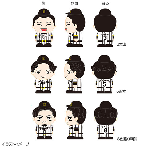 大人気アイテム 選手指人形 T-SHOP 阪神タイガース公式オンラインショップ - 記念グッズ