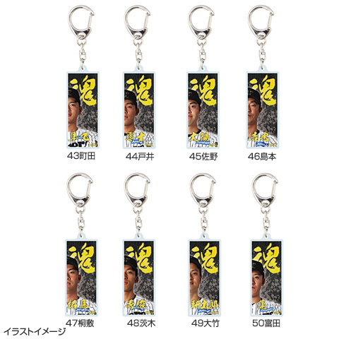 タイガースガールズ 缶バッジ アクリルキーホルダー セット