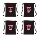 【T-SHOP限定】選手ナップサック（ピンク）★受注生産品★