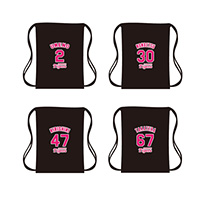 【T-SHOP限定】選手ナップサック（ピンク）★受注生産品★