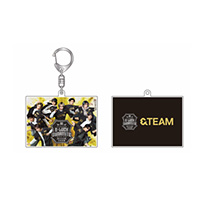 【先行受注】TIGERS B-LUCK DYNAMITE SERIES2025 「&TEAM」アクリルキーホルダー（メインビジュアル）
