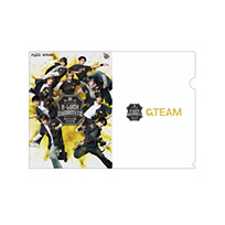 【先行受注】TIGERS B-LUCK DYNAMITE SERIES2025 「&TEAM」クリアファイル（メインビジュアル）