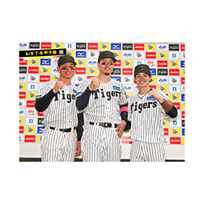 ブロマイド 6/8 T-B No.5　1森下、8佐藤（輝明）、51中野