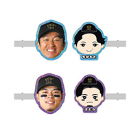 （全11種）シークレット ラメヘアクリップ