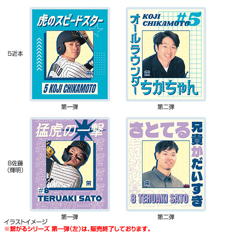 T-SHOP限定】繋がるシリーズ レトロ（第二弾）アクリルカード