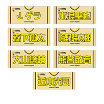 【先行受注】Family with Tigers2025 選手フェイスタオル