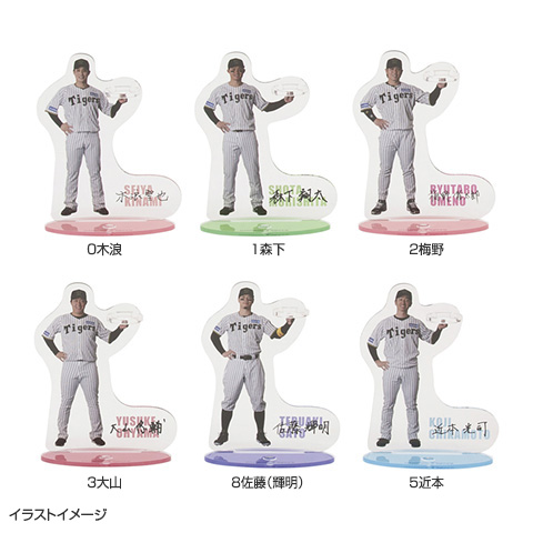 ［非売品］阪神タイガース　ライティングアクリルスタンド 阪神タイガース ライティングアクリルスタンド レジェンズコラボ