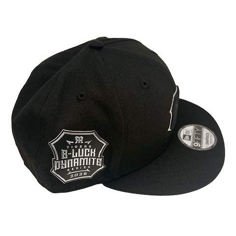 ② B-LUCK DYNAMITE 黒　キャップ　ノーマル　帽子　阪神　新品 9FIFTY(TM)キャップ】B-LUCK - 阪神タイガース公式オンライン