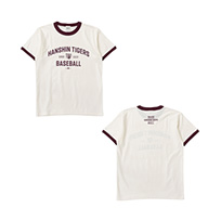 カレッジロゴ リンガーTシャツ