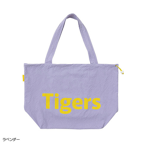 handmade 巾着トートバッグ リメイク TIGER ビンテージ缶バッジ付き 巾着トート - 阪神タイガース公式オンラインショップ T-SHOP