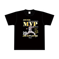 20.デュプランティエ投手 2025年6月度大樹生命月間MVP賞 Tシャツ★受注生産品★